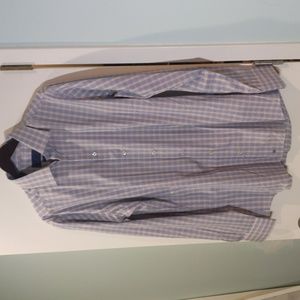 David Donahue Trim Fit Dress Shirt 17 36/37
